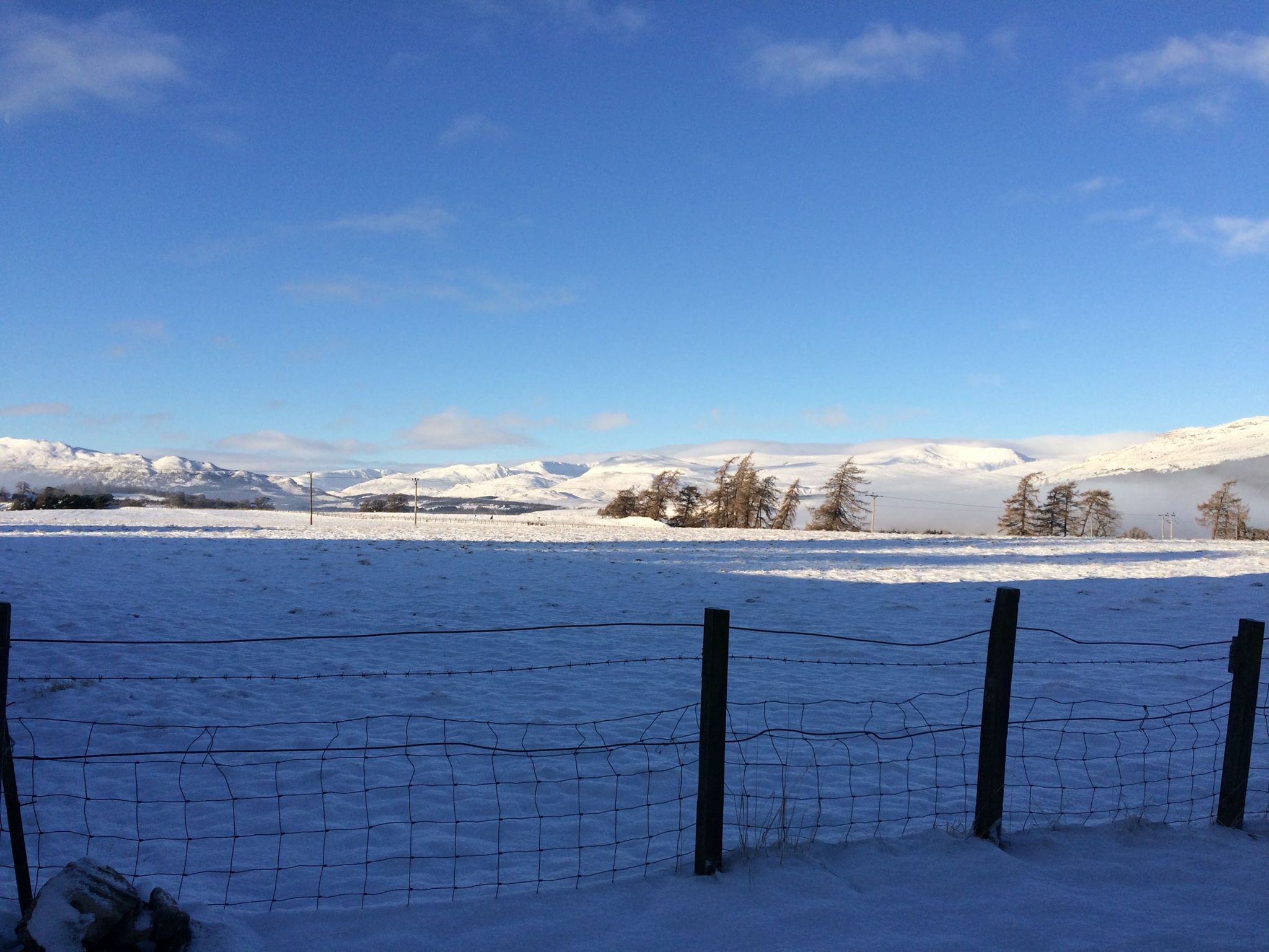 Beautiful Cairngorms Winter 2017 – Ruthven House